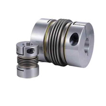 Customized Size Solid Metal Bellow Couplings Micro Machined Precious Metals for Industrial Equipment