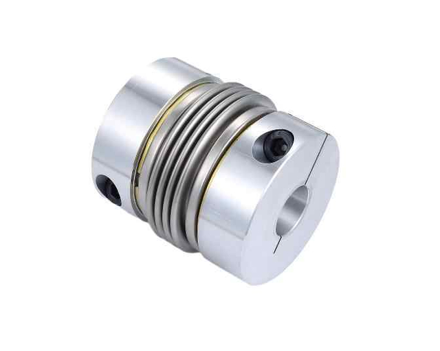 Customized Size Solid Metal Bellow Couplings Micro Machined Precious Metals for Industrial Equipment