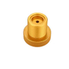 Golden Anodized Aluminium CNC Turning Parts High Quality Machining Services