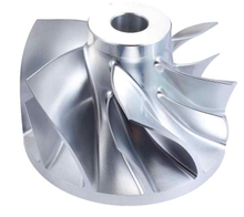 Precision 7-Axis CNC Machining Services Aluminium Alloy Impeller Milled by 7 Axis CNC Machine