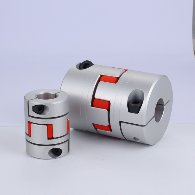 Aluminium Flexible Shaft Coupling for Machining Services Durable and Reliable Shaft Connection for servo motor CNC machine